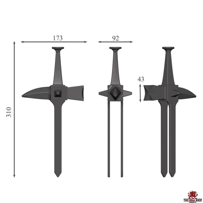 Training Warhammer Head (Polyurethane)