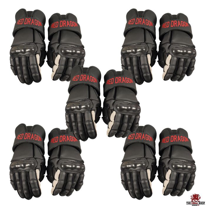 School Pack - Red Dragon Weapon Sparring Gloves  - 5 for £265.50