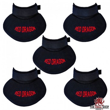 School Pack - Red Dragon HEMA Gorgets (Throat Protectors) - 5 for £80