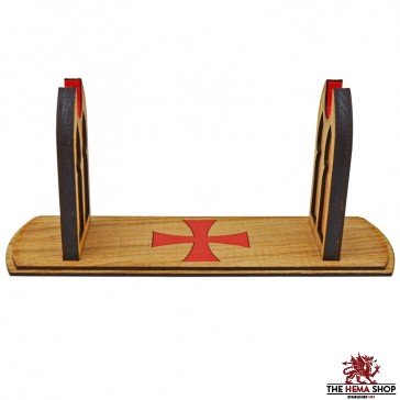 Templar Sword Stand - Oak