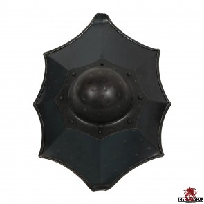 17" Talhoffer Buckler - Dark - 16 gauge