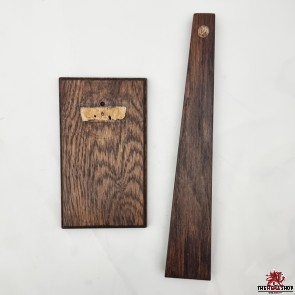DAMAGED - Magnetic Sword Stand - Oak