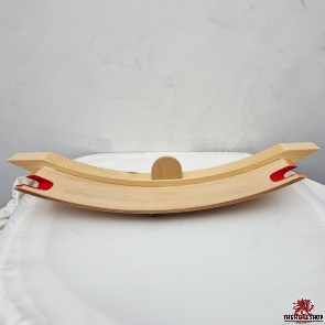 DAMAGED - Deluxe Wall Mount for 1 Sword - Natural Wood