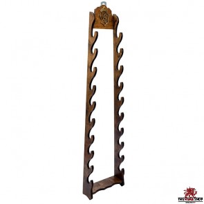 Floor/Wall Display Rack - 10 Swords/Pistols