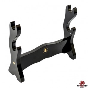 Display Stand - 2 Swords - Black