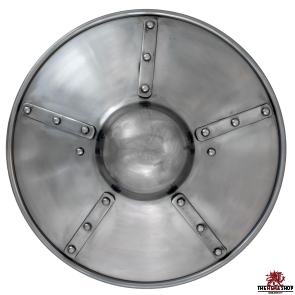 12" Plated Buckler - 14 gauge