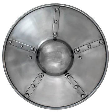 12" Plated Buckler - 14 gauge